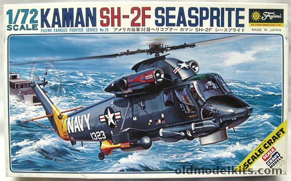 Fujimi 1/72 Kaman SH-2F Seasprite, 7A20 plastic model kit